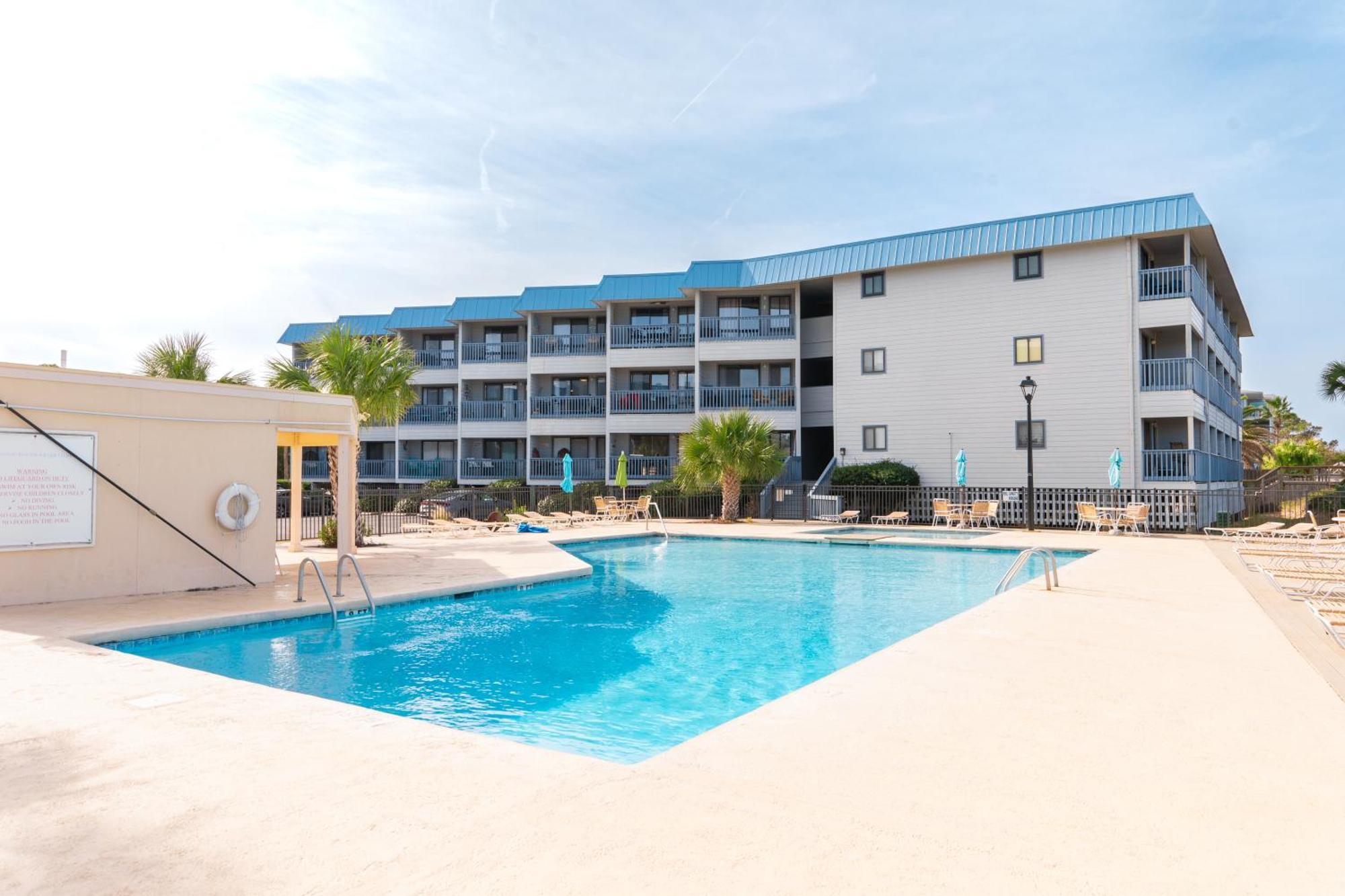 Beach-Pool-Private Balcony Tybee Island Esterno foto
